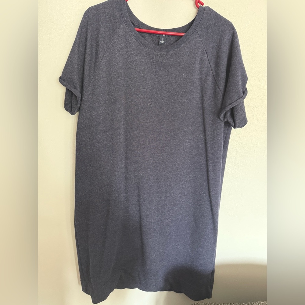GAP Blue Short Sleeve Dress